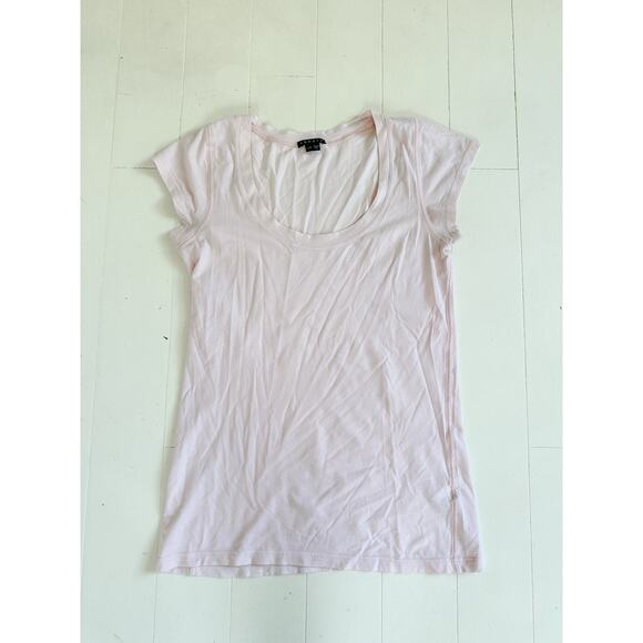 Theory Womens Soft Tiny Tee Shirt Large - Picture 1 of 3